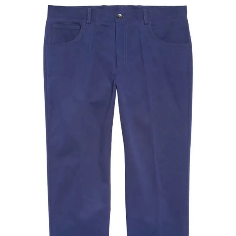 NWT Santorelli Men's Blue Luigi Stretch Pants